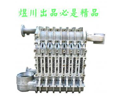 冷凝鍋爐鑄鋁模塊